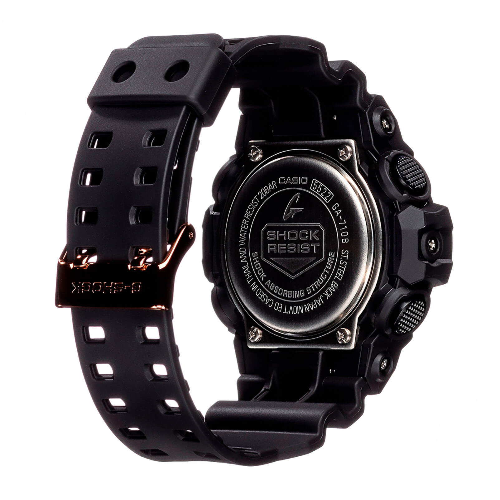 Casio Casio G-Shock GA-710B-1A4 мужские часы черный циферблат на запястье