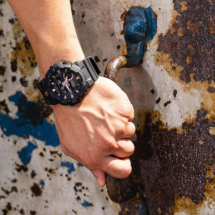 Casio Casio G-Shock GA-710B-1A4 GA-710B-1A4 оригинальные мужские часы в комплекте с коробкой