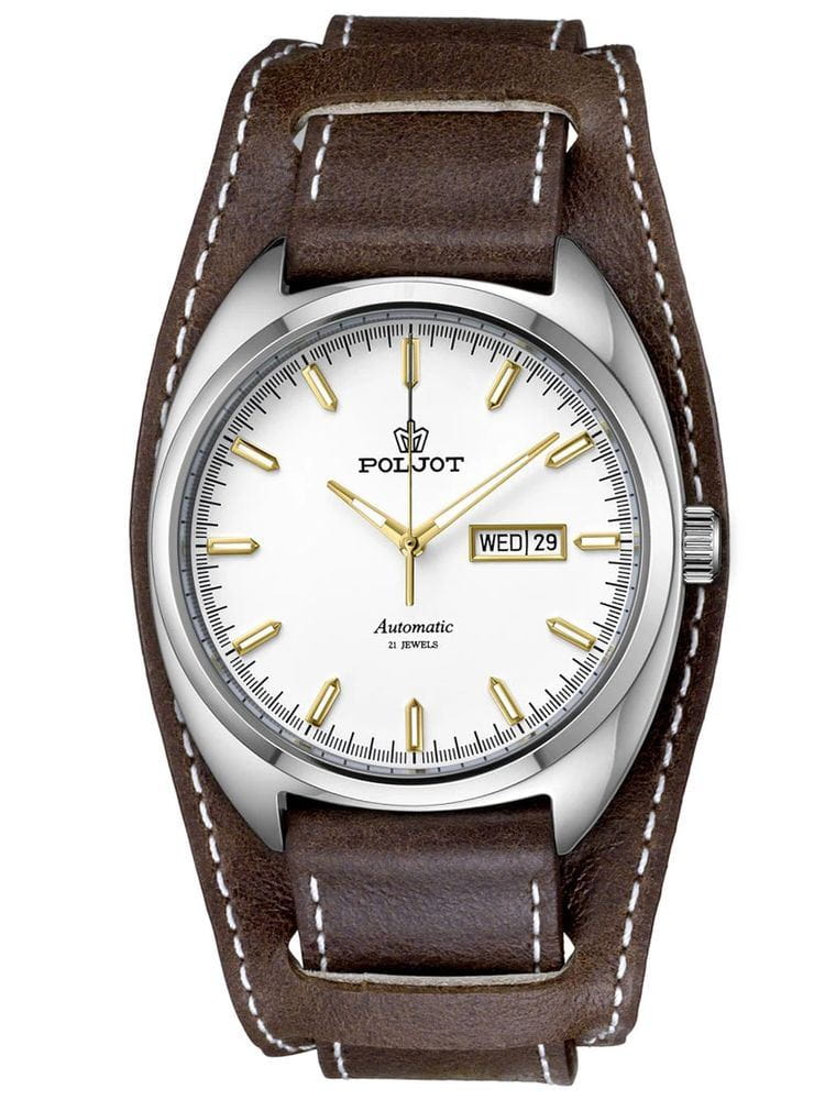 Оригинальные часы Полет Полет Селигер 8205.241276 механические калибр механизма miyota 8205 общий вид