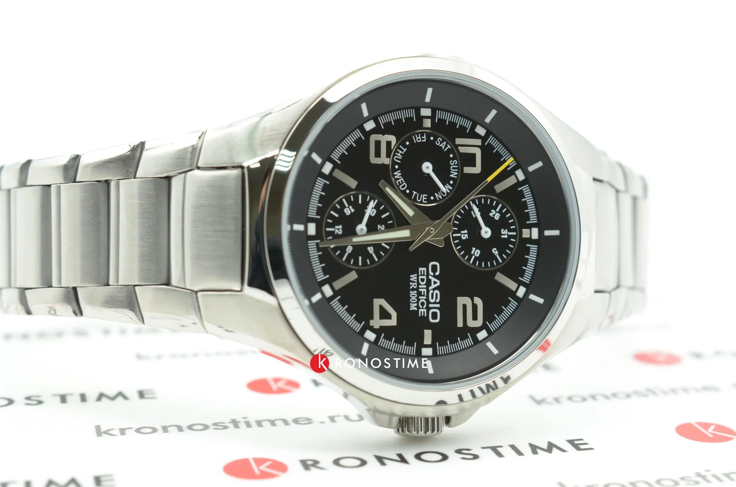 Часы Casio Edifice EF-316D-1A купить в Кемерово по цене 14861 RUB:  описание, характеристики