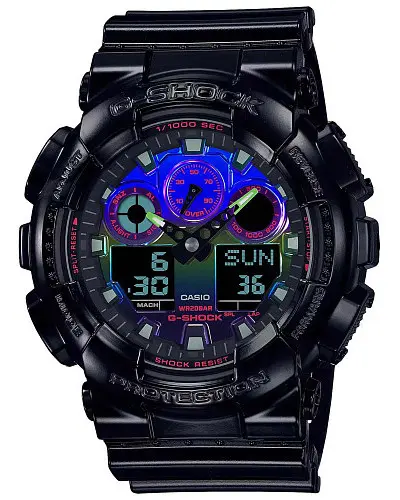 Casio G-Shock GA-100RGB-1ADR (GA-100RGB-1A)