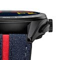 TAG Heuer  TAG Heuer Connected Calibre E4 X Oracle Red Bull Racing edition SBR8A80.EB0365, connected швейцария мужские часы на браслете кожа + каучук боковой вид