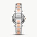 Fossil Fossil Carlie ES5156,  сша женские часы на браслете сталь с ip покрытием боковой вид