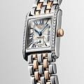 Longines Longines DolceVita  L5.200.5.79.7, dolcevita швейцария женские часы на браслете нержавеющая сталь и 18 каратное розовое золото боковой вид