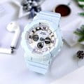 Casio BA-130WP-2A женские часы застежка крупным планом