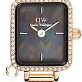 Daniel Wellington Daniel Wellington Quadro Mini Crystal Zodiac Evergold DW00100752 женские часы черный циферблат на запястье