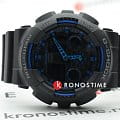 Casio Casio G-Shock GA-100-1A2NDR (GA-100-1A2DR) модель GA-100-1A2 - комплект поставки Casio: часы, коробка и документация