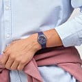 Swatch Swatch Gent Biosourced Standard SO28V102 мужские часы прозрачный циферблат на запястье