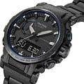 Casio Casio Pro Trek PRW-61FC-1 мужские часы черный циферблат на запястье