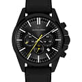 Jacques Lemans Jacques Lemans  Sport 1-2119B  1-2119B кварцевые мужские часы черный циферблат, браслет кожа + силикон — вид спереди