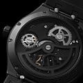 Maurice Lacroix Maurice Lacroix Aikon Master Grand Date Black AI6118-DLB0B-330-2 механические мужские часы часы крупный план черный циферблата