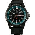 Orient Orient UG1X00AB (FUG1X00AB)  FUG1X00AB  мужские часы черный циферблат, браслет  — вид спереди