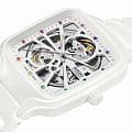 Rado Rado True Square Automatic Open Heart R27073712 true square швейцарские мужские часы на браслете высокотехнологичная керамика + титан боковой вид