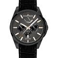 Jacques Lemans Jacques Lemans Derby 1-2204K  1-2204K механические мужские часы серый циферблат, браслет кожаный — вид спереди