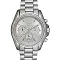 Michael Kors Michael Kors Lexington MK6537  MK6537 кварцевые женские часы серебристый циферблат, браслет нержавеющая сталь — вид спереди