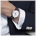 Оригинальные часы Mido Mido Baroncelli Chronometer Silicon Gent M027.408.11.011.00 механические калибр механизма mido calibre 80 cosc si (на базе eta c07.821) общий вид