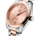 Omega Omega Seamaster Aqua Terra 220.20.34.20.10.001, seamaster швейцария женские часы на браслете нержавеющая сталь + золото 18к боковой вид
