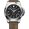 Victorinox Victorinox I.N.O.X. 241836  241836 механические мужские часы серый циферблат, браслет тканевый — вид спереди