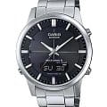 Casio Casio Radio Controlled LCW-M170D-1AER  LCW-M170D-1AER кварцевые мужские часы черный циферблат, браслет нержавеющая сталь — вид спереди