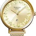 Casio Casio Sheen SHE-4539FGM-9A , наручные женские часы фото под углом