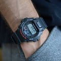 Casio Casio G-Shock DW-6900U-1DR, g-shock япония мужские часы на браслете пластик боковой вид