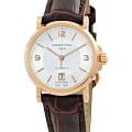 Certina Certina DS Caimano C017.207.36.037.00 DS Caimano C0172073603700 механические женские часы  белый циферблат, браслет кожаный — вид спереди