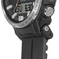 Casio Casio Pro Trek PRW-61-1A кварцевые мужские часы часы крупный план черный циферблата
