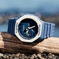 Casio GA-2110ET-2A мужские часы застежка крупным планом