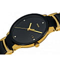 Rado Rado Centrix Diamonds R30929712, centrix швейцария мужские часы на браслете сталь + pvd + керамика боковой вид