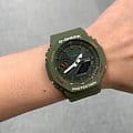 Casio Casio G-Shock GA-B2100FC-3ADR (GA-B2100FC-3A), g-shock япония мужские часы на браслете полимер боковой вид