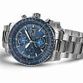 Hamilton Hamilton Khaki Aviation Converter Auto Chrono H76746140 мужские часы синий циферблат на запястье