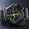 Casio GA100CF1A9 мужские часы застежка крупным планом