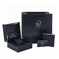 Wainer Wainer Bach WA.10120-C кварцевые мужские часы часы крупный план синий циферблата
