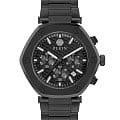 Philipp Plein Philipp Plein The Hexagon Chrono PWZBA0623  PWZBA0623 кварцевые мужские часы черный циферблат, браслет нержавеющая сталь с ip-покрытием — вид спереди