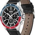 Hugo Boss Hugo Boss Troper HB1514099,  германия мужские часы на браслете кожаный боковой вид