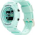 Casio Casio Baby-G G-Lide BAX-100-3A кварцевые женские часы часы крупный план зеленый циферблата