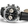 Hamilton Hamilton American Classic Intra-Matic Chronograph H H38429730 механические мужские часы часы, крупный план черный циферблат