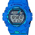 Casio Casio G-Shock GBD-800-2 G-SQUAD GBD-800-2ER электронные мужские часы синий циферблат, браслет пластик — вид спереди