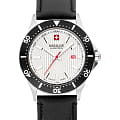 Swiss Military Hanowa Swiss Military Hanowa Flagship X SMWGB2100605  SMWGB2100605 кварцевые мужские часы белый циферблат, браслет кожаный — вид спереди