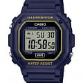 Casio Casio Collection F-108WH-2A2EF  F-108WH-2A2 кварцевые мужские часы серый циферблат, браслет пластик — вид спереди