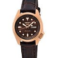 Seiko Seiko 5 Sports SKX series SRE006K1S SKX SRE006K1S механические мужские часы коричневый циферблат, браслет кожаный — вид спереди