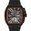 Wainer Wainer Automatic WA.25150-F  WA.25150-F механические мужские часы черный циферблат, браслет нержавеющая сталь с pvd-покрытием — вид спереди