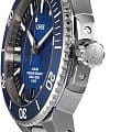 Oris Oris Aquis 01 400 7763 4135-07 8 24 09PEB, aquis швейцария мужские часы на браслете нержавеющая сталь боковой вид