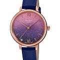 Casio Casio Sheen SHE-4548PGL-4A  SHE-4548PGL-4A кварцевые женские часы  циферблат, браслет кожаный — вид спереди