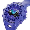 Casio Casio G-Shock GA-V01-2A электронные мужские часы часы крупный план фиолетовый циферблата