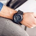 Casio Casio G-Shock GA-100-1A2NDR (GA-100-1A2DR) - наручные мужские часы наручные часы в перспективе черный циферблат