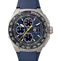 TAG Heuer TAG Heuer Formula 1 X Oracle Red Bull Racing CBZ2080.FT8091  CBZ2080.FT8091 механические мужские часы синий циферблат, браслет каучук — вид спереди