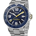 Epos Epos Diver 3441.131.96.56.30 механические мужские часы часы, крупный план синий циферблат