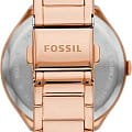 Fossil Fossil Georgia  BQ3739,  сша женские часы на браслете сталь с ip покрытием боковой вид