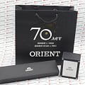 Orient FEV0U003W мужские часы застежка крупным планом